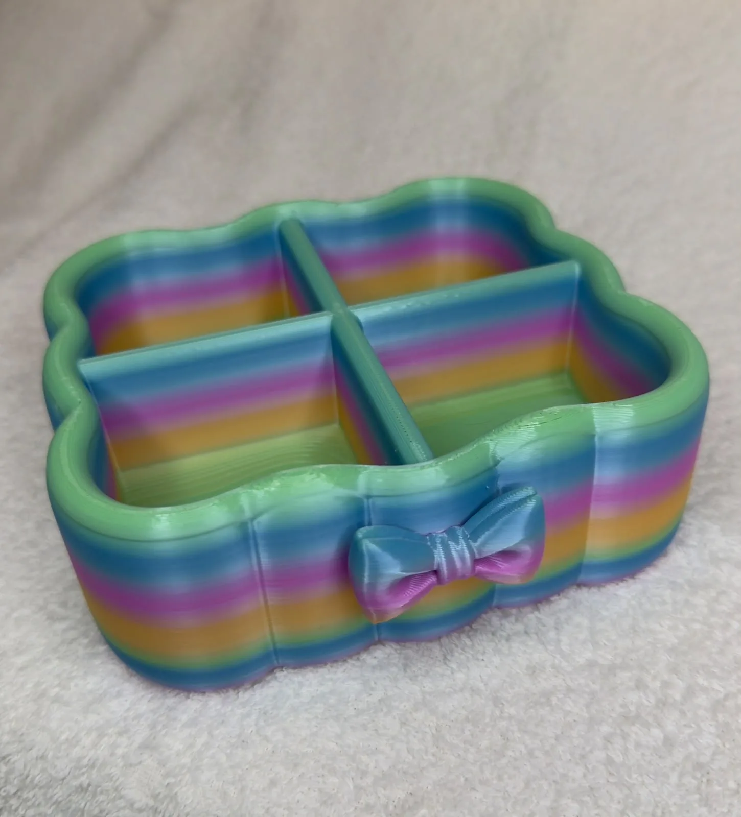 Organizador de Mesa com Laço – Coleção Colorê