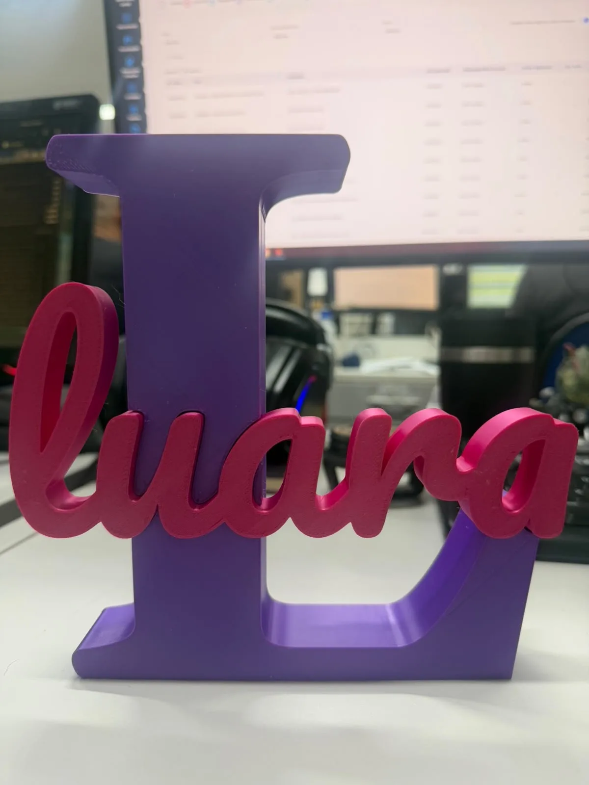 Nome Decorativo Personalizado para Quarto de Bebê